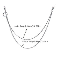 Load image into Gallery viewer, Women's Punk Style Fashion Belt Women Adjustable Black Double Eyelet Buttonhole Leather Waistbelt Personality Jeans Belt