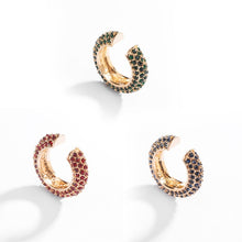 Load image into Gallery viewer, 5 Pair/set 2019 Brincos Female Rhinestone Huggie Earrings Set Amazing Price Gold Small Stud Earring for Women Fashion Jewelry