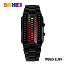 Load image into Gallery viewer, SKMEI Men Women Lovers Sport Digital Watch Fashion Couple Clock Watches Top Brand Luxury Alloy Strap Man Woman reloj hombre 1013