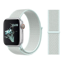 Load image into Gallery viewer, Sport Loop band for Apple watch 5 4 iwatch strap 44mm 40mm 42mm 38mm series 5 4 3 2 Soft Nylon bracelet Apple watch 5