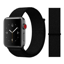 Load image into Gallery viewer, Sport Loop band for Apple watch 5 4 iwatch strap 44mm 40mm 42mm 38mm series 5 4 3 2 Soft Nylon bracelet Apple watch 5