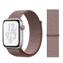Load image into Gallery viewer, Sport Loop band for Apple watch 5 4 iwatch strap 44mm 40mm 42mm 38mm series 5 4 3 2 Soft Nylon bracelet Apple watch 5