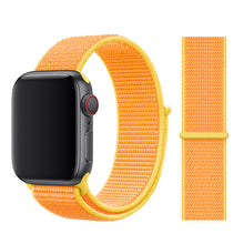 Load image into Gallery viewer, Sport Loop band for Apple watch 5 4 iwatch strap 44mm 40mm 42mm 38mm series 5 4 3 2 Soft Nylon bracelet Apple watch 5