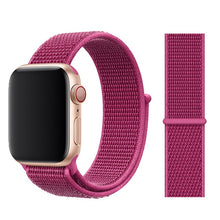 Load image into Gallery viewer, Sport Loop band for Apple watch 5 4 iwatch strap 44mm 40mm 42mm 38mm series 5 4 3 2 Soft Nylon bracelet Apple watch 5