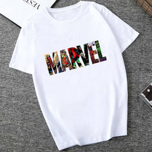 Load image into Gallery viewer, Men's T-shirts Fashion Marvel Avengers Print Hipster Funny t shirt Men Summer Casual street Hip-hop Tee shirt Male Tops