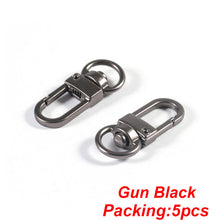 Load image into Gallery viewer, 5-20pcs/lot Key Chain Key Ring keychain Bronze Rhodium Gold 28mm Long Round Split Keyrings Keychain Jewelry Making Wholesale DIY