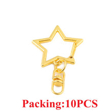 Load image into Gallery viewer, 5-20pcs/lot Key Chain Key Ring keychain Bronze Rhodium Gold 28mm Long Round Split Keyrings Keychain Jewelry Making Wholesale DIY