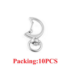 Load image into Gallery viewer, 5-20pcs/lot Key Chain Key Ring keychain Bronze Rhodium Gold 28mm Long Round Split Keyrings Keychain Jewelry Making Wholesale DIY