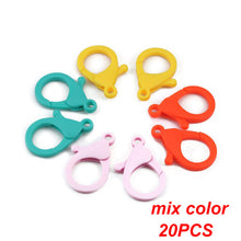 Load image into Gallery viewer, 5-20pcs/lot Key Chain Key Ring keychain Bronze Rhodium Gold 28mm Long Round Split Keyrings Keychain Jewelry Making Wholesale DIY