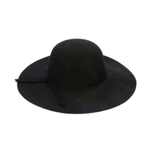 Load image into Gallery viewer, Chapeau Hot Sale Casual Fedora Cap Wide Brimmed Dome Hats High Quality Wool Floppy Hat Womens Black Cloche Hats