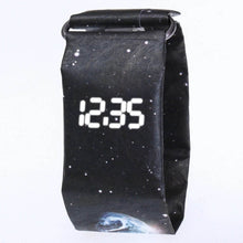 Load image into Gallery viewer, Creative Trend Paper Watch LED Digital Men Women Waterproof Strap Newspaper Student Sport Digital Watch Relogio Masculino Saat