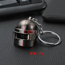 Load image into Gallery viewer, 2020 Fashion PUBG Eat Chicken Keychain Battlegrounds Backpack Battle Frying Pan Helmet 98k Key Ring Woman Man Jewwlry Wholesale