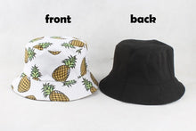 Load image into Gallery viewer, Panama Bucket Hat Men Women Summer Bucket Cap Banana Print Yellow Hat Bob Hat Hip Hop Gorros Fishing Fisherman Hat