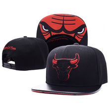 Load image into Gallery viewer, Fashion Men Baseball Cap Bulls Embroidery Paragraph Rap Fans Basketball Design Man Hip Hop Cap Skateboard Hat Bulls Cap