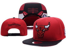Load image into Gallery viewer, Fashion Men Baseball Cap Bulls Embroidery Paragraph Rap Fans Basketball Design Man Hip Hop Cap Skateboard Hat Bulls Cap