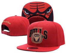 Load image into Gallery viewer, Fashion Men Baseball Cap Bulls Embroidery Paragraph Rap Fans Basketball Design Man Hip Hop Cap Skateboard Hat Bulls Cap