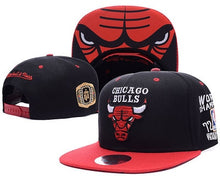 Load image into Gallery viewer, Fashion Men Baseball Cap Bulls Embroidery Paragraph Rap Fans Basketball Design Man Hip Hop Cap Skateboard Hat Bulls Cap