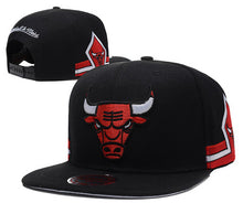 Load image into Gallery viewer, Fashion Men Baseball Cap Bulls Embroidery Paragraph Rap Fans Basketball Design Man Hip Hop Cap Skateboard Hat Bulls Cap