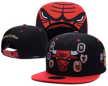 Load image into Gallery viewer, Fashion Men Baseball Cap Bulls Embroidery Paragraph Rap Fans Basketball Design Man Hip Hop Cap Skateboard Hat Bulls Cap