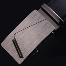 Load image into Gallery viewer, Top Quality Cow Genuine Leather Belt Men Genuine Luxury Leather Belts for Men Strap Male Metal Automatic Buckle