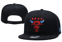 Load image into Gallery viewer, Fashion Men Baseball Cap Bulls Embroidery Paragraph Rap Fans Basketball Design Man Hip Hop Cap Skateboard Hat Bulls Cap