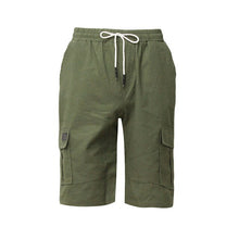 Load image into Gallery viewer, Mens Military Cargo Shorts Mens Beach Shorts Loose Work Casual Short Pants Men's Multi-pocket Sports Fitness Shorts