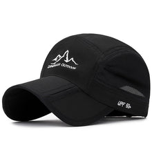 Load image into Gallery viewer, Summer Outdoor Folding Portable Quick-drying Unisex Baseball Cap Travel Sunscreen UV Protection Mesh Hats and Caps Summer Hat