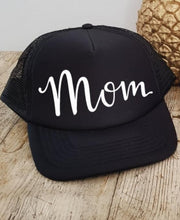 Load image into Gallery viewer, Mom &amp; Dad Letters Print Baseball Cap Trucker Hat For Women Men Unisex Mesh Adjustable Size Drop Ship M-169
