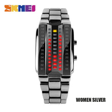 Load image into Gallery viewer, SKMEI Men Women Lovers Sport Digital Watch Fashion Couple Clock Watches Top Brand Luxury Alloy Strap Man Woman reloj hombre 1013

