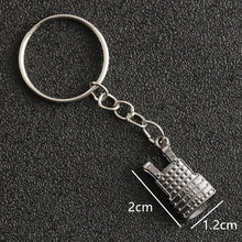 Load image into Gallery viewer, PUBG Keychain Playerunknowns Battlegrounds Backpack Armor Helmet Pan 98k Flare Gun Keyring Key Chain Ring Army Jewelry Wholesale
