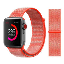 Load image into Gallery viewer, Sport Loop band for Apple watch 5 4 iwatch strap 44mm 40mm 42mm 38mm series 5 4 3 2 Soft Nylon bracelet Apple watch 5
