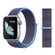 Load image into Gallery viewer, Sport Loop band for Apple watch 5 4 iwatch strap 44mm 40mm 42mm 38mm series 5 4 3 2 Soft Nylon bracelet Apple watch 5
