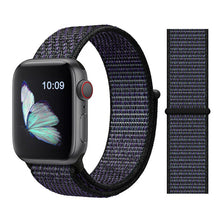Load image into Gallery viewer, Sport Loop band for Apple watch 5 4 iwatch strap 44mm 40mm 42mm 38mm series 5 4 3 2 Soft Nylon bracelet Apple watch 5
