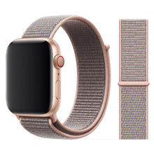 Load image into Gallery viewer, Sport Loop band for Apple watch 5 4 iwatch strap 44mm 40mm 42mm 38mm series 5 4 3 2 Soft Nylon bracelet Apple watch 5
