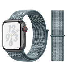 Load image into Gallery viewer, Sport Loop band for Apple watch 5 4 iwatch strap 44mm 40mm 42mm 38mm series 5 4 3 2 Soft Nylon bracelet Apple watch 5
