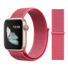 Load image into Gallery viewer, Sport Loop band for Apple watch 5 4 iwatch strap 44mm 40mm 42mm 38mm series 5 4 3 2 Soft Nylon bracelet Apple watch 5
