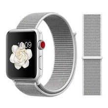 Load image into Gallery viewer, Sport Loop band for Apple watch 5 4 iwatch strap 44mm 40mm 42mm 38mm series 5 4 3 2 Soft Nylon bracelet Apple watch 5
