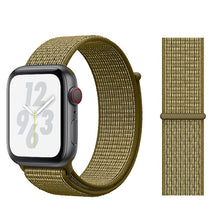 Load image into Gallery viewer, Sport Loop band for Apple watch 5 4 iwatch strap 44mm 40mm 42mm 38mm series 5 4 3 2 Soft Nylon bracelet Apple watch 5
