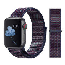 Load image into Gallery viewer, Sport Loop band for Apple watch 5 4 iwatch strap 44mm 40mm 42mm 38mm series 5 4 3 2 Soft Nylon bracelet Apple watch 5
