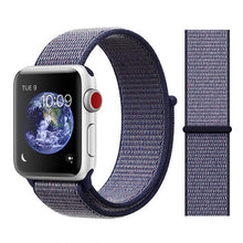 Load image into Gallery viewer, Sport Loop band for Apple watch 5 4 iwatch strap 44mm 40mm 42mm 38mm series 5 4 3 2 Soft Nylon bracelet Apple watch 5
