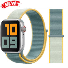 Load image into Gallery viewer, Sport Loop band for Apple watch 5 4 iwatch strap 44mm 40mm 42mm 38mm series 5 4 3 2 Soft Nylon bracelet Apple watch 5
