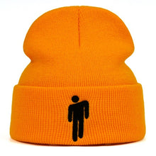 Load image into Gallery viewer, Billie Eilish Beanie 6 Colours Knitted Winter Hat Solid Hip-hop Skullies Knitted Hat Cap Costume Accessory Gifts Warm Winter
