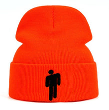 Load image into Gallery viewer, Billie Eilish Beanie 6 Colours Knitted Winter Hat Solid Hip-hop Skullies Knitted Hat Cap Costume Accessory Gifts Warm Winter
