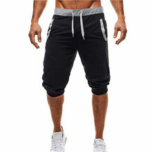 Load image into Gallery viewer, New Basketball sports five shorts black red Yellow Anti-pilling breathable quick-drying loose Fitness basketball five shorts
