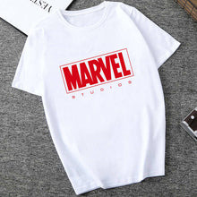 Load image into Gallery viewer, Men's T-shirts Fashion Marvel Avengers Print Hipster Funny t shirt Men Summer Casual street Hip-hop Tee shirt Male Tops
