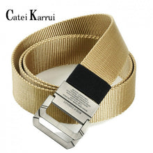 Load image into Gallery viewer, Catei Karrui Outdoor Hunting Metal tactical belts for men multifunctional buckle high quality Marine Corps men's training Belt
