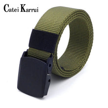 Load image into Gallery viewer, Catei Karrui Outdoor Hunting Metal tactical belts for men multifunctional buckle high quality Marine Corps men's training Belt
