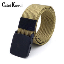 Load image into Gallery viewer, Catei Karrui Outdoor Hunting Metal tactical belts for men multifunctional buckle high quality Marine Corps men's training Belt
