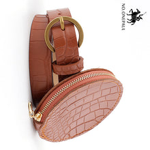 Load image into Gallery viewer, NO.ONEPAUL Deduction side gold buckle jeans wild belts for women fashion Women's belt bag Circle Pin Buckles Belt female
