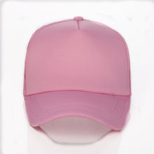 Load image into Gallery viewer, Factory Price! Free Custom LOGO Design Cheap 100% Polyester Men Women Baseball Cap Blank Mesh Adjustable Hat Adult Children Kids
